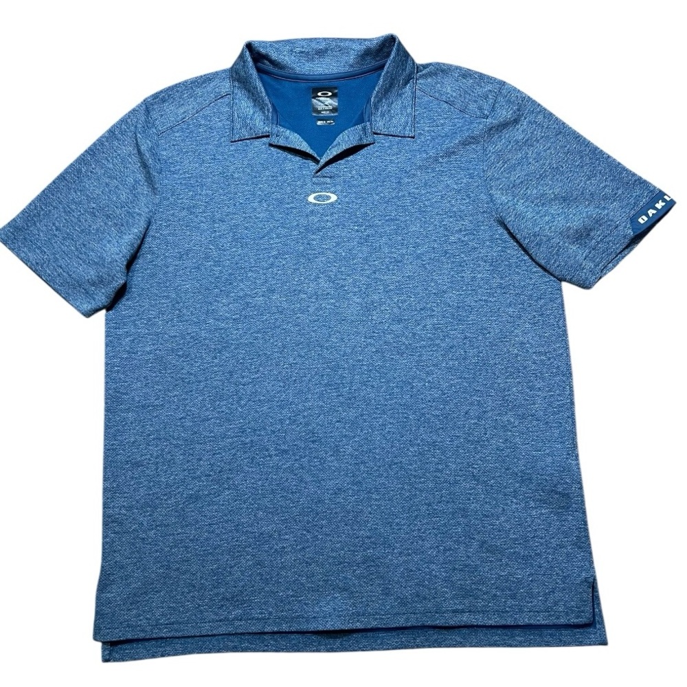 Oakley Blue Performance Polo Shirt